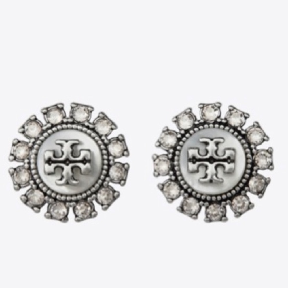 Elegant Silver Stud Earrings